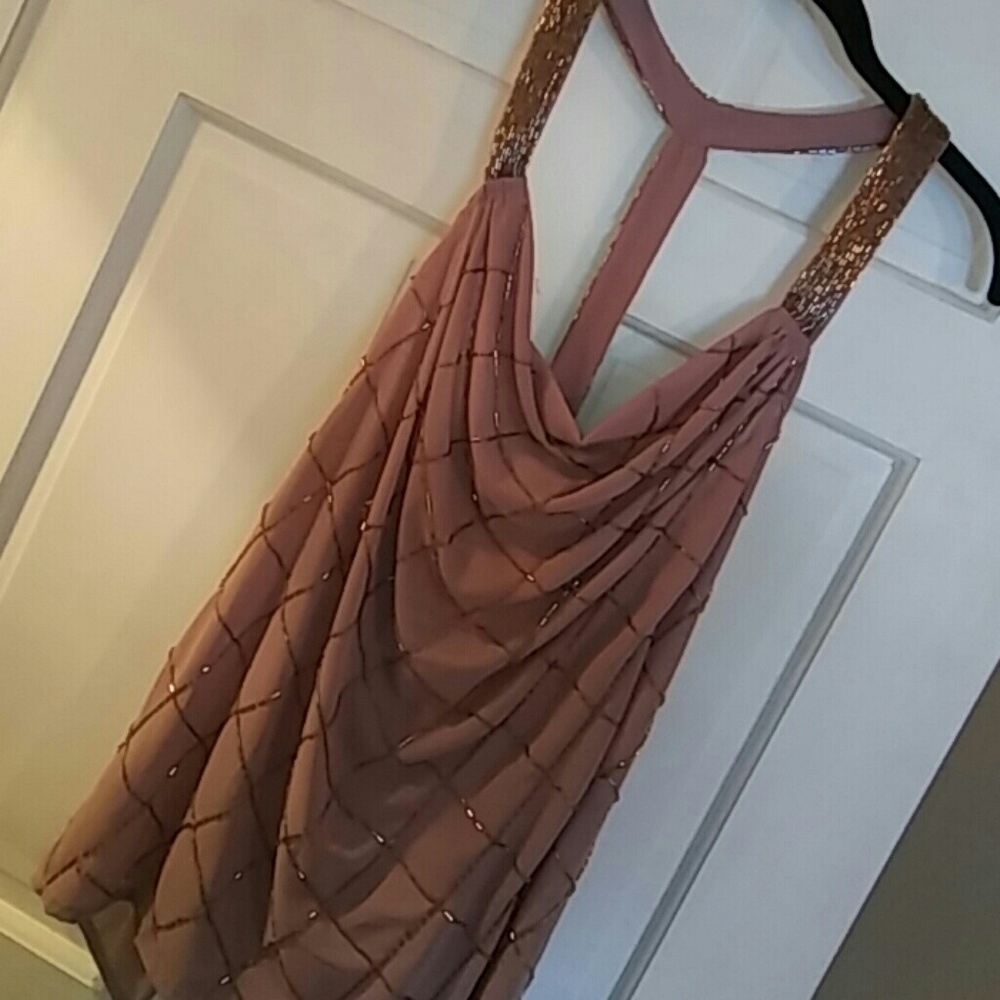Gorgeous Bar III Beaded top NWT - Picture 3 of 8